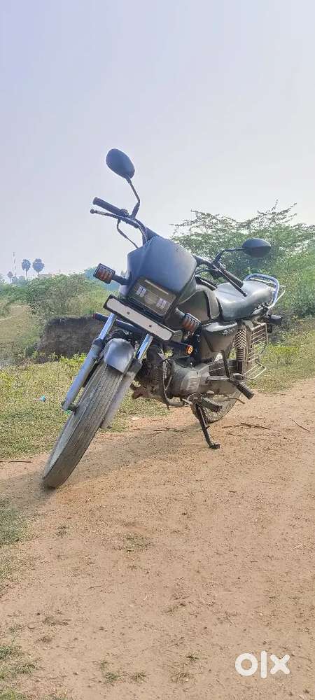 GOOD CONDITION ALTER BIKE FULL BLACK OLD SPLENDOR BIKE