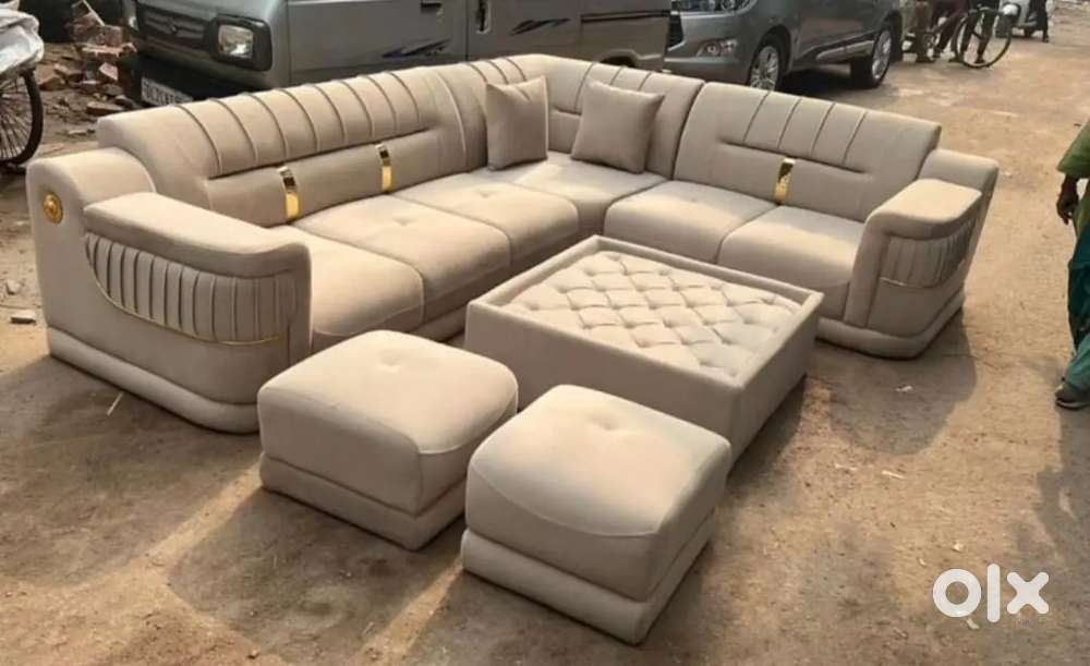 L shape sofa premium furniture