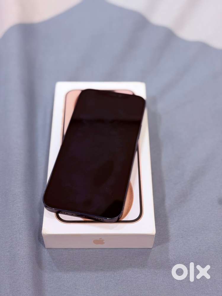 •	Apple iPhone 12 128 GB Black with Box, Cable – Great Condition
