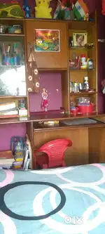 Study table with showcase