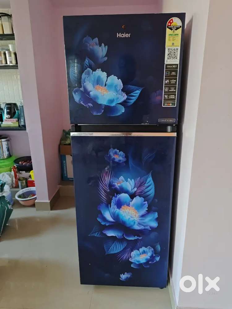 Brand new refrigerator - Haier double door, convertible.