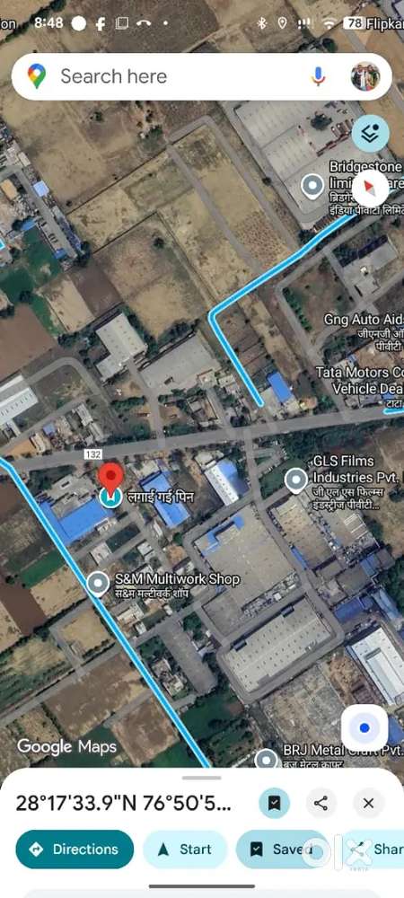 Second plot from Bilaspur pataudi Road