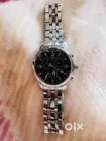 Tissot chronograph watch black and stainless steel limited edition