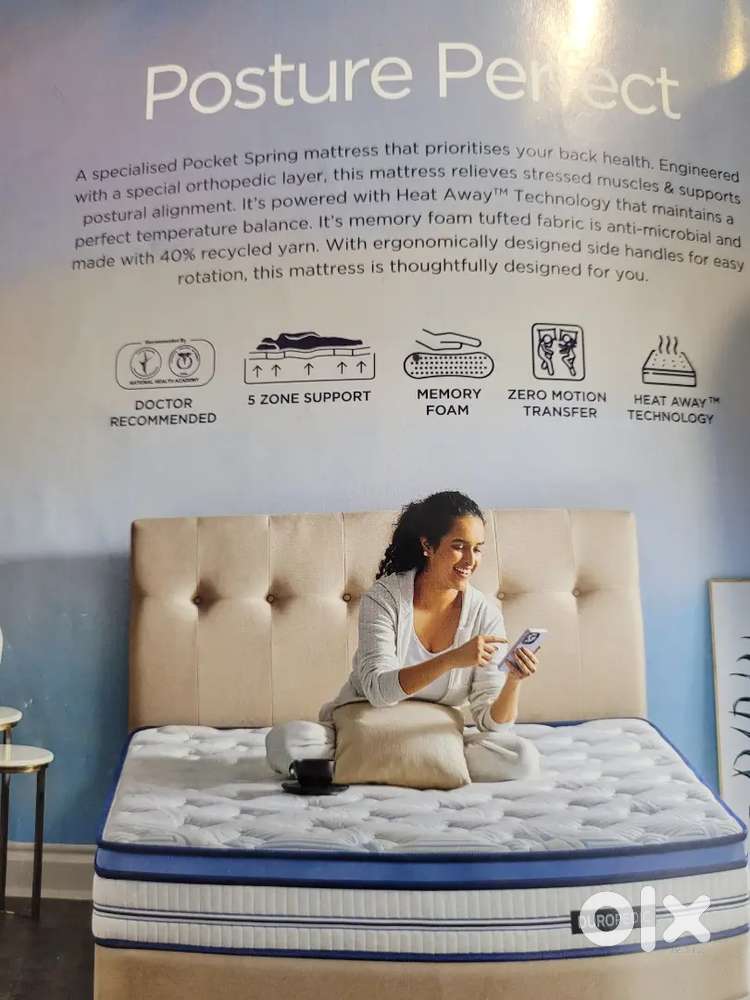 Duroflex Premium Queen Size Mattress( Display Clearence Sale)