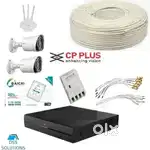 CP PLUS 2 PCS CAMERAS SET WITH INSTALLATION ON LOWEST PRICE