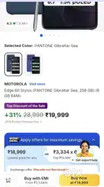 Edge 60 Stylus 8GB and 256GB