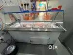 Ice cream parlour fridge