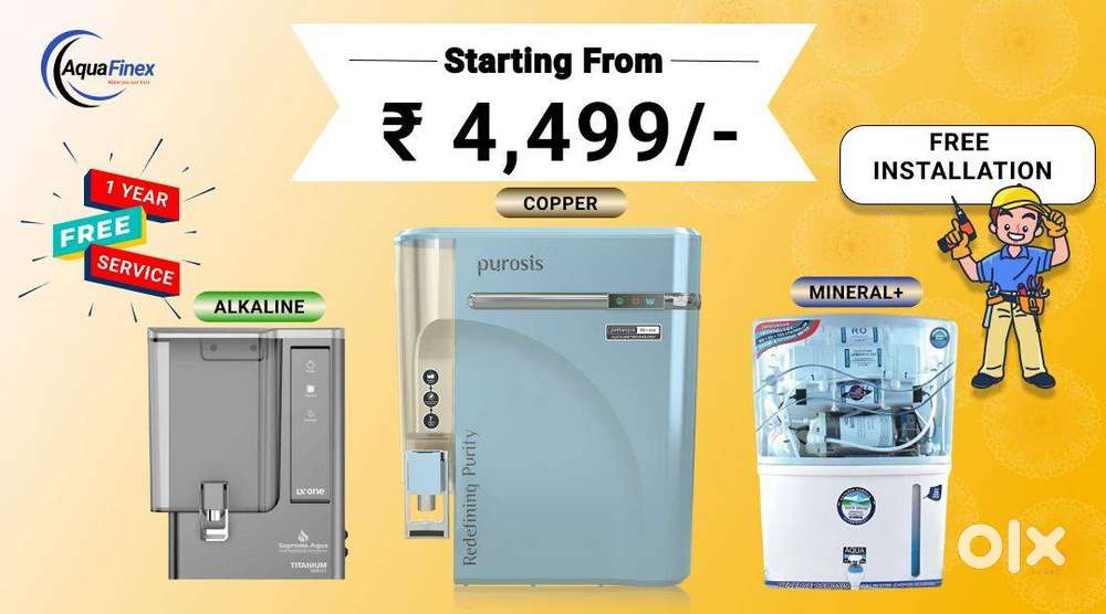 Brand New RO Water Purifier Machine-Filter for ₹4499/- with install
