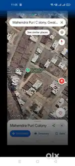 Plot for sale infront of park mahendra puri colony jhansi