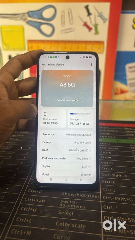 Oppo a3 5g 9month purana hai