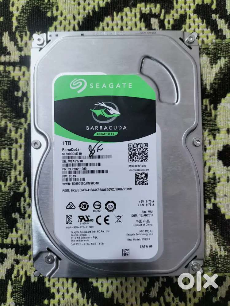 SEAGATE 1TB HDD SATA