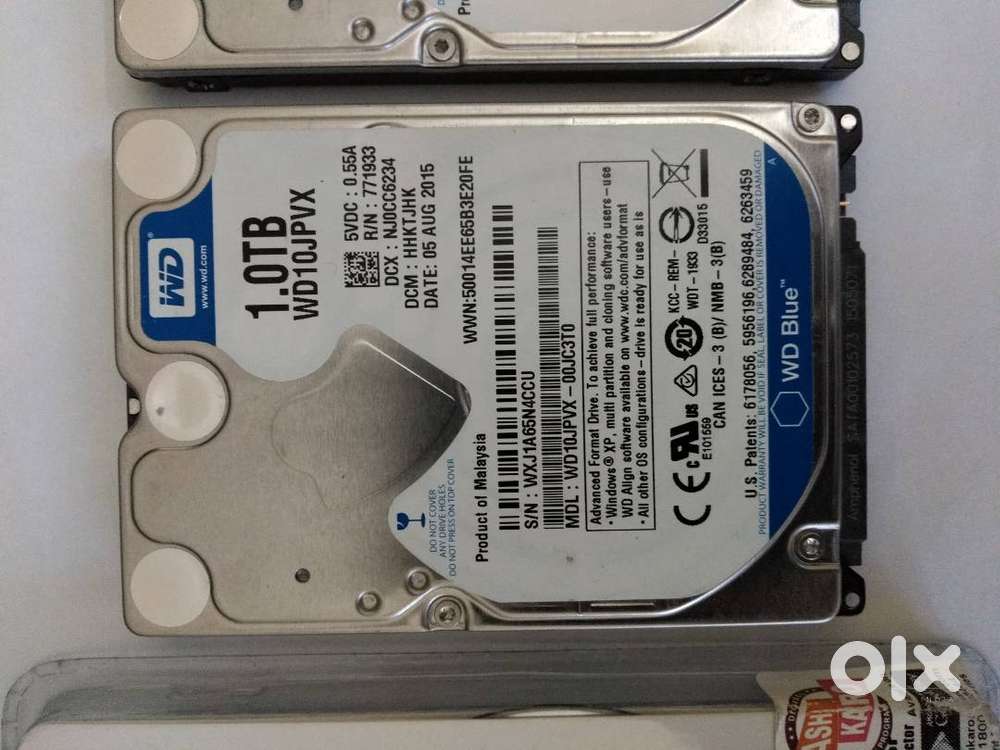 WD 1tb laptop internal hard drive, USED ,Rs 1250