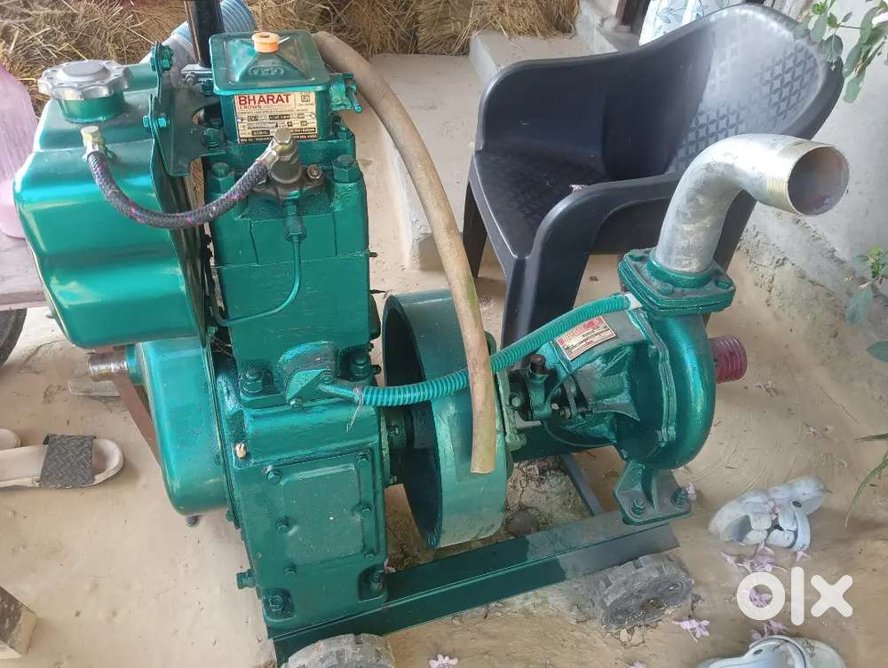 Bharat Crown Diesel Water Pump 5 HP With 2.5KW Alternator