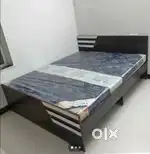 Brand new non storage bed with matress