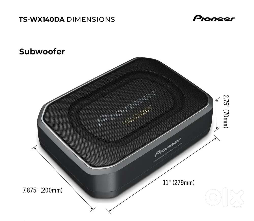Pioneer TS-WX140DA

 subwoofer