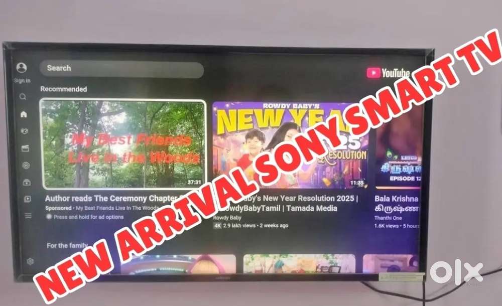 BIGGEST DEALS of the day SONY SMART ANDROID BRAND New LED TV
