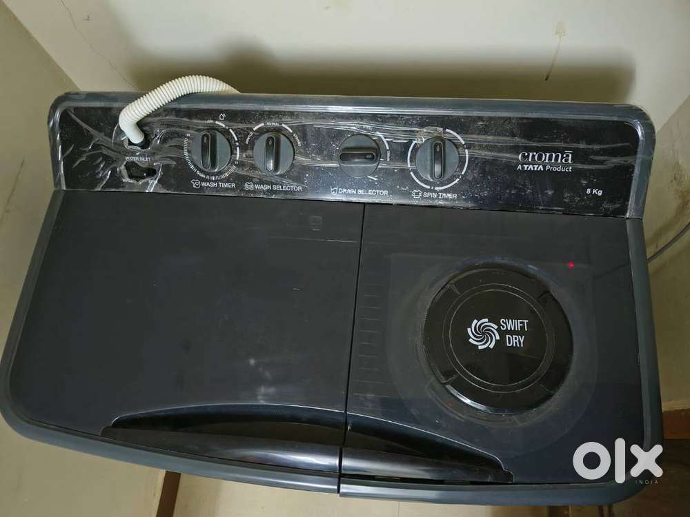 Semi Automatic washing machine (Croma - 8 kg)