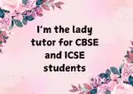 Lady home tutor for your child