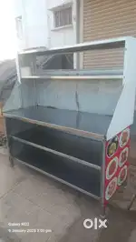 S S steel counter