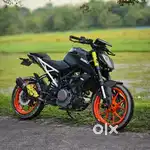KTM 2018 DUKE 390 BS4 model, in execellent condition,