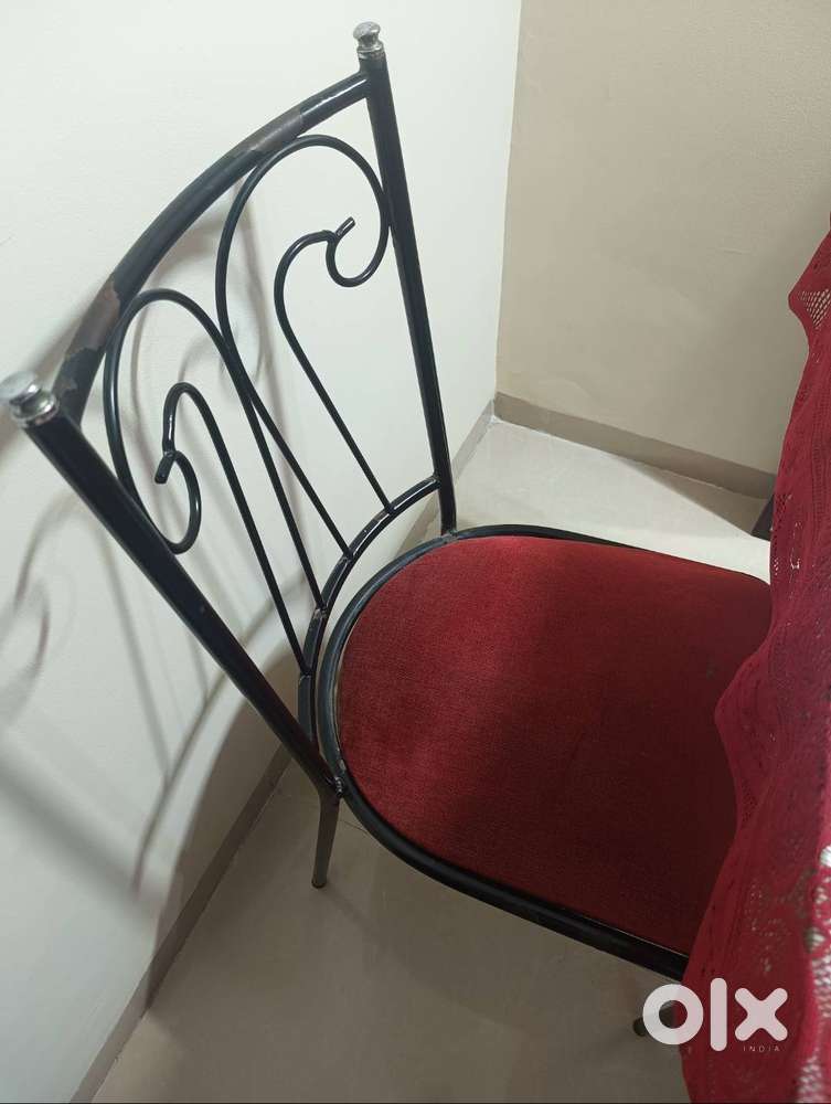 Wrought iron Dining table and chairs