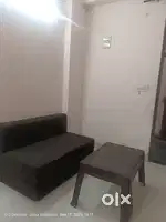 1 BHK semi furnished flat