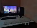 PC  i3 4th Gen  SSD  Full HD Monitor  Gaming Keyboard & Mouse