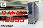CPU DESKTOP | DELL i3 4th gen | 8gb ram  | warranty 6mon |graphics 2gb