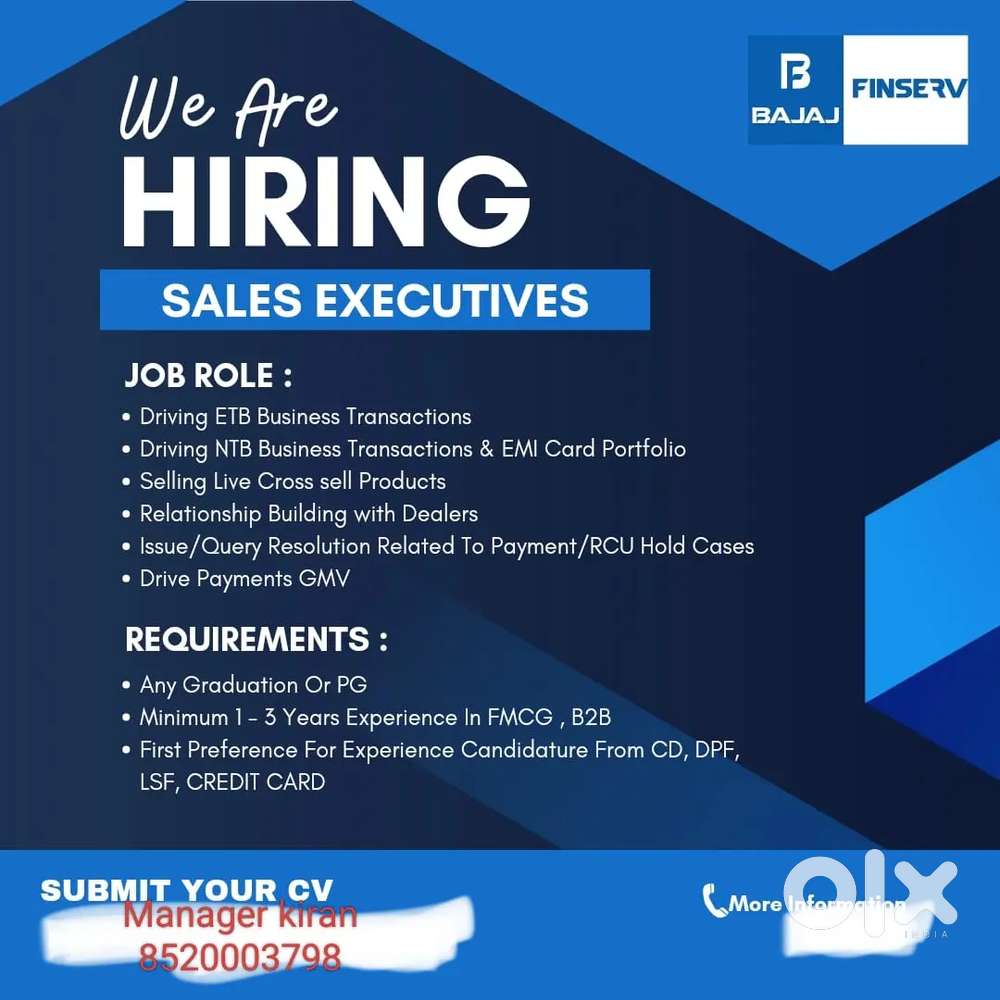 SALES OFFICER (ON ROLE)