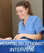 Hospital receptionist need urgently
