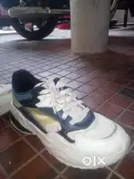 Red Tape White and Blue Sneakers