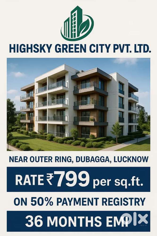 400 sq. Ft plot for sell on hardoi Road Baniyakheda-5 lakh turant