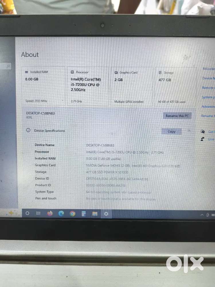 Lenovo Desktop-C58BNB3