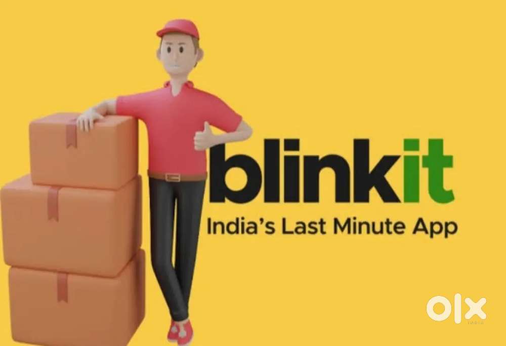 Blinkit delivery boy