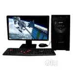 (Core2duo) 4gb ram 500gb hdd 19inch lcd/keyboard mouse rs.5000