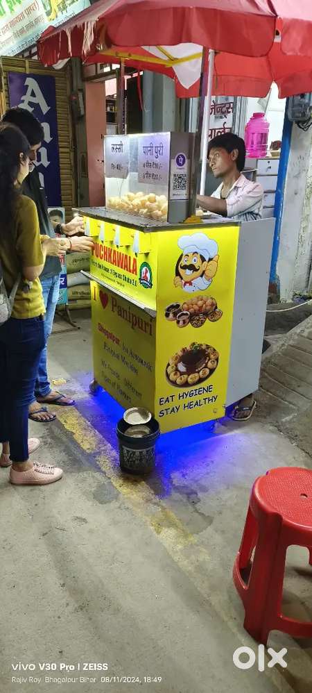 Brand new Automatic Panipuri machine selling due to shutdown my shop