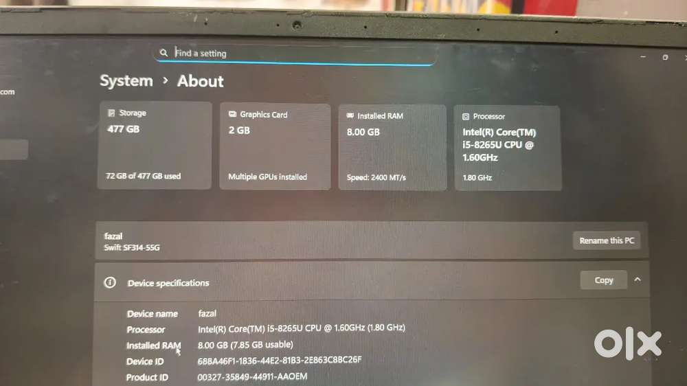 acer Laptop