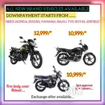 Hero splendor New vehicle available lowest down payment