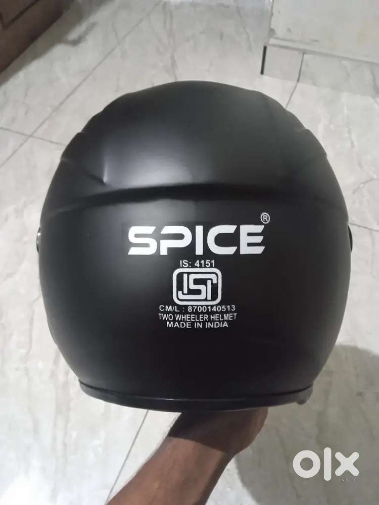 Spice helmet for two wheeler