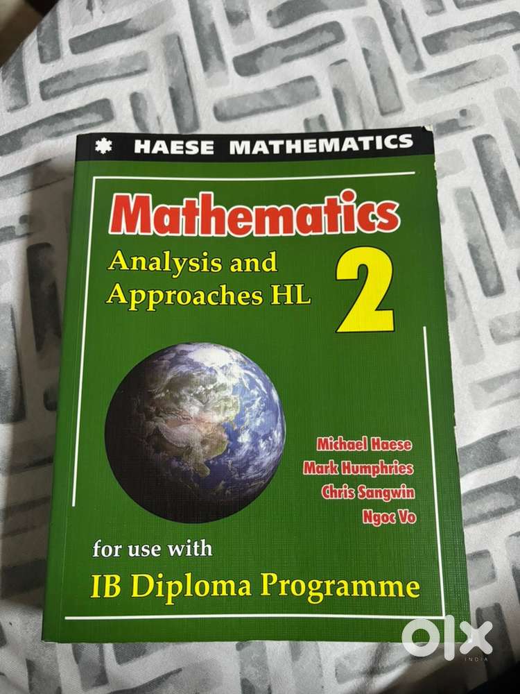 Mathematics analysis and approach HL IB