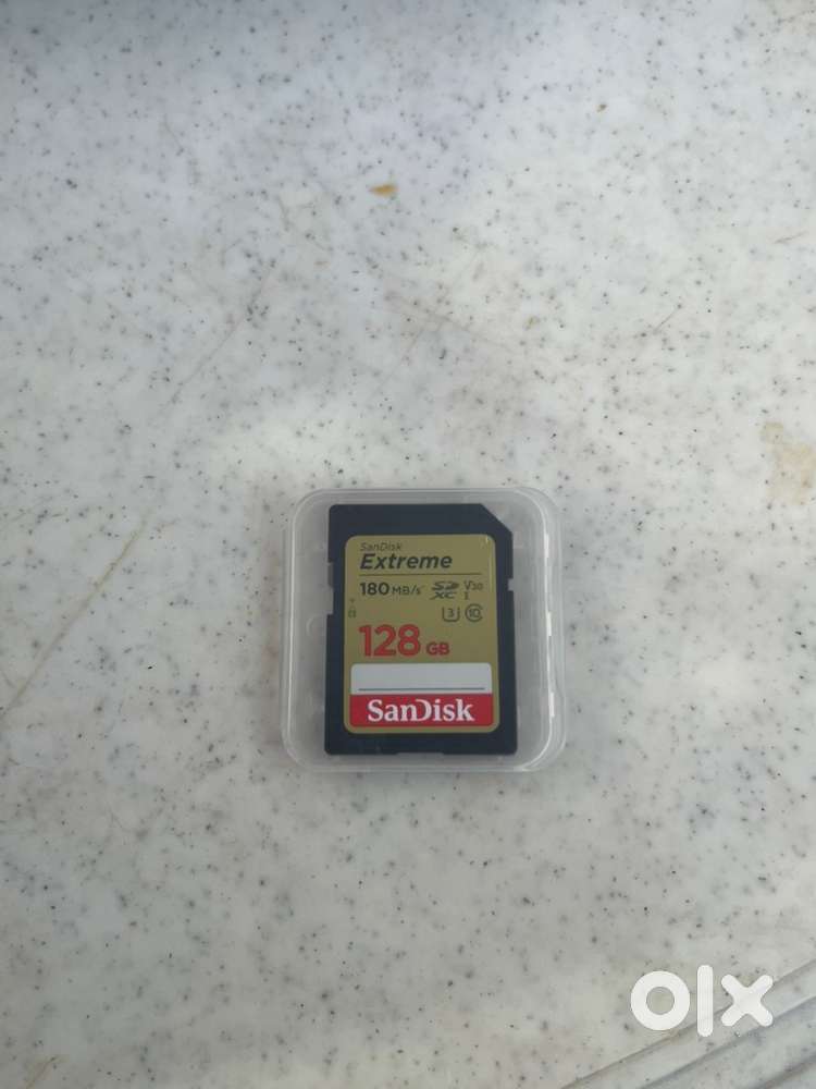 Sandisk Extreme SD UHS I 128gb SD card
