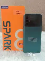 Tecno spark 8 Pro 4/64GB with box & charger in good condition