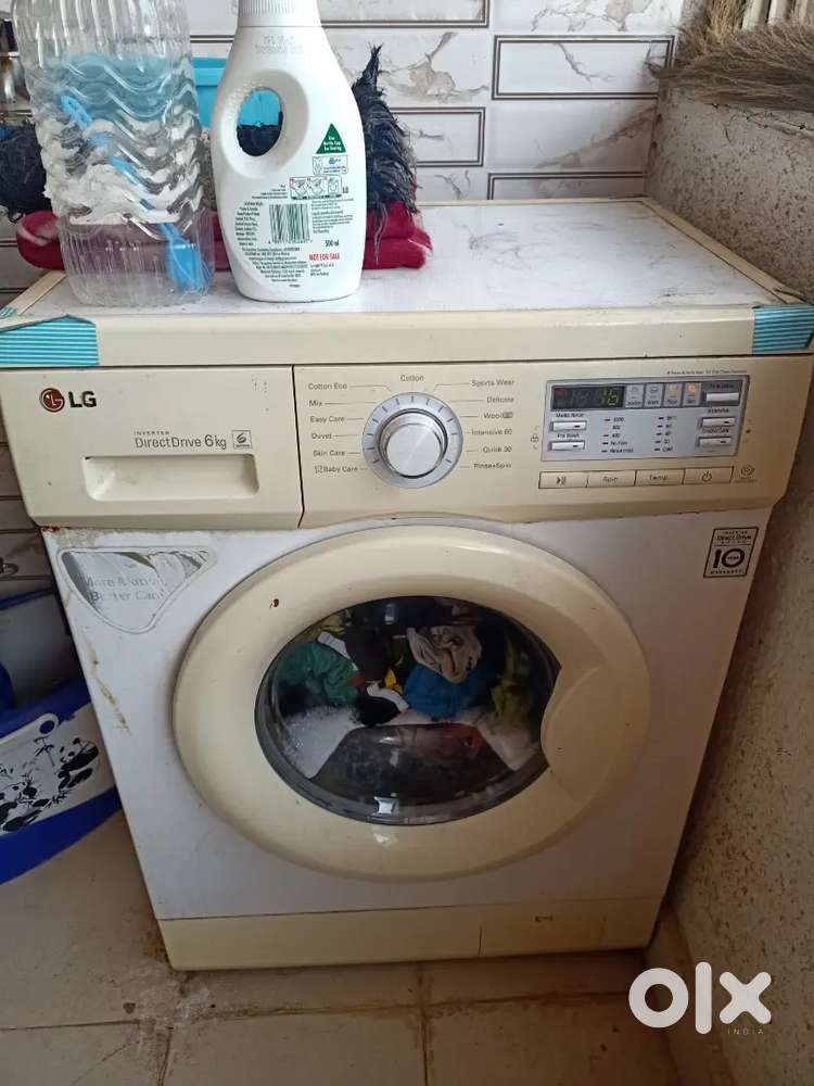 LG full automatic front loaded Washing machine 6Kg