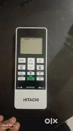The hitachi AC remote