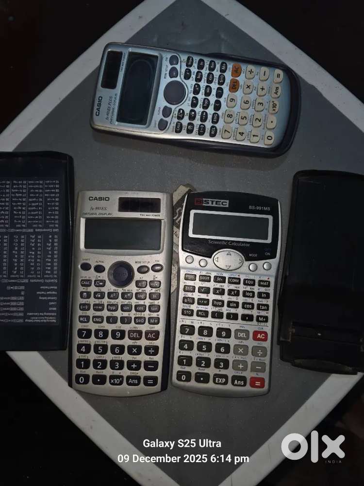 Scientific calculator and normal calculator