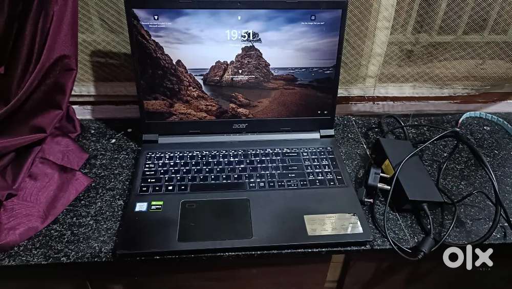 Acer Aspire 7 Core i5 9th Gen- (8GB/512) Gaming Laptop