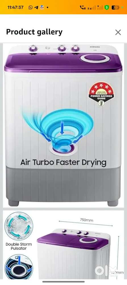 SaSamsung washing machine