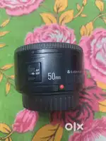 50mm f/1.8 prime lens for canon EF mount only 5 months used