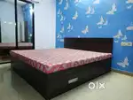 2 BHK furnished flat available on rent in vasna road.
