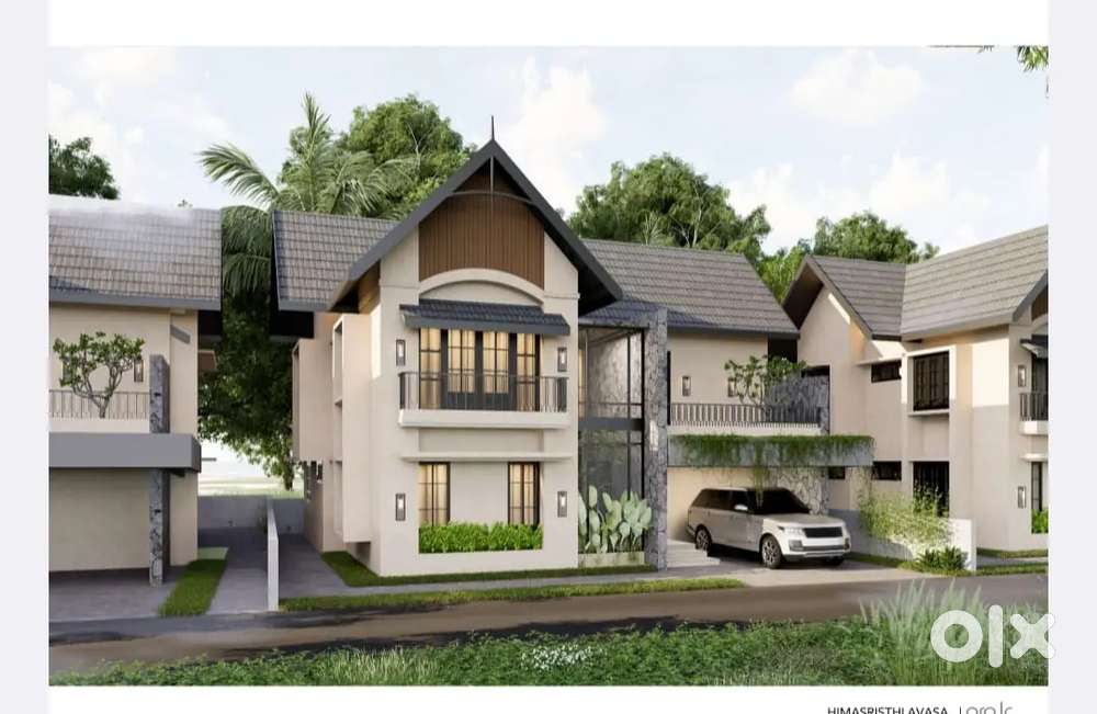 Silver Spring Villas- Vadavucode Pancode, 2200 sqft, 6 cent.
